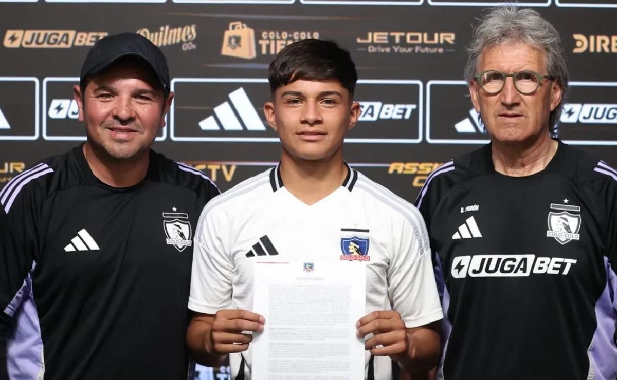 La formación de Colo Colo ante Audax: Cristián Díaz y Gedeón Díaz son las sorpresas juveniles
