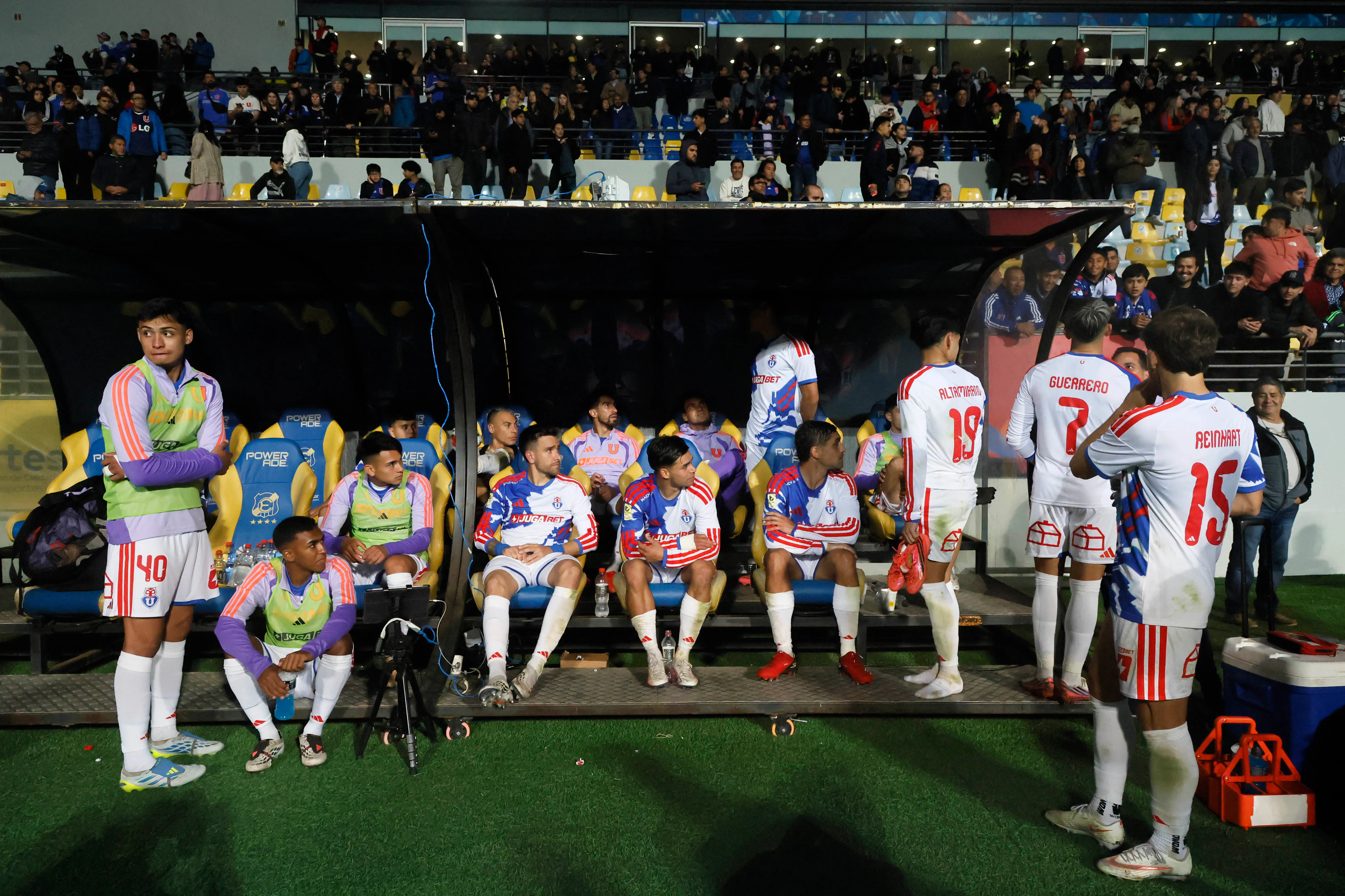 La U espera una definición de las autoridades por el partido ante Everton. Foto: Sebastián Cisternas/Photosport