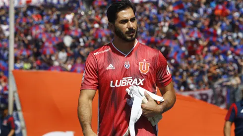 Johnny Herrera sacó la voz en el estadio tras los incidentes.