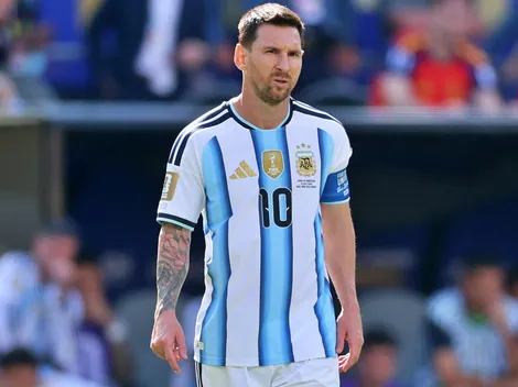 Árbitros chilenos dirigirán la despedida de Messi en Argentina