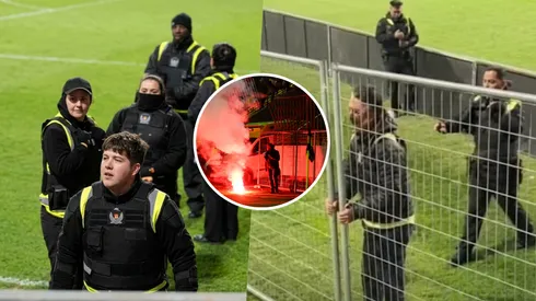 Así inicio la polémica con los guardias en el sector viñamarino.