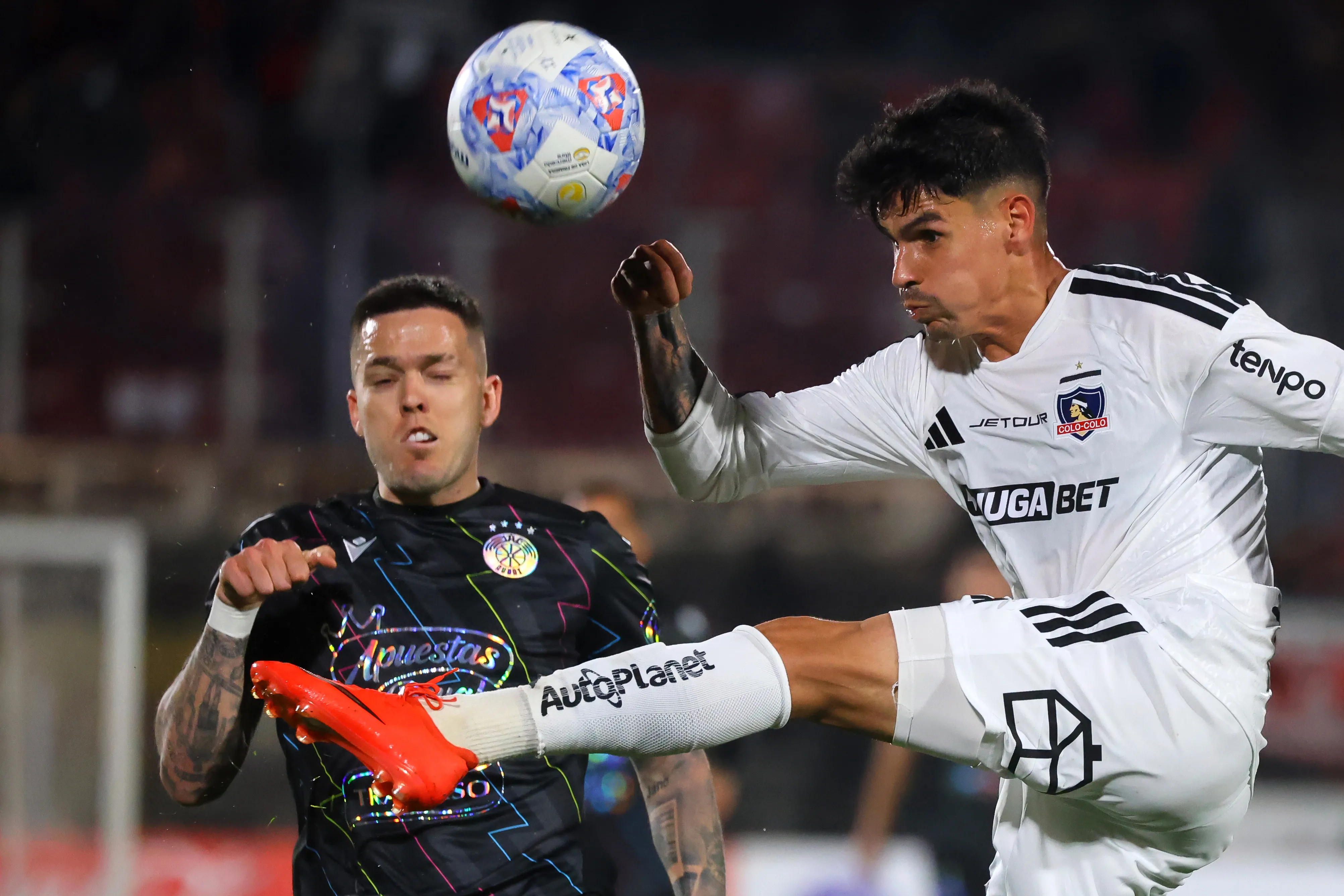 Colo Colo y Audax no se hicieron daño en la ida del pasado martes en el Estadio Nacional. | Foto: Photosport.