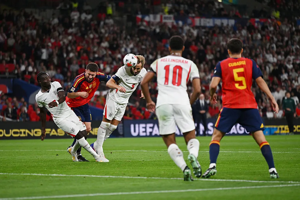 Harry Kane marcó para Inglaterra ante España. (Photo by Mike Hewitt/Getty Images)