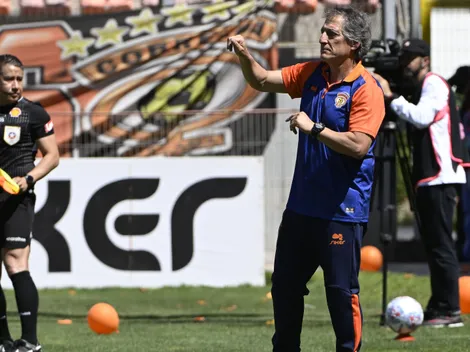 Salas festeja la agónica victoria de Cobreloa ante Wanderers