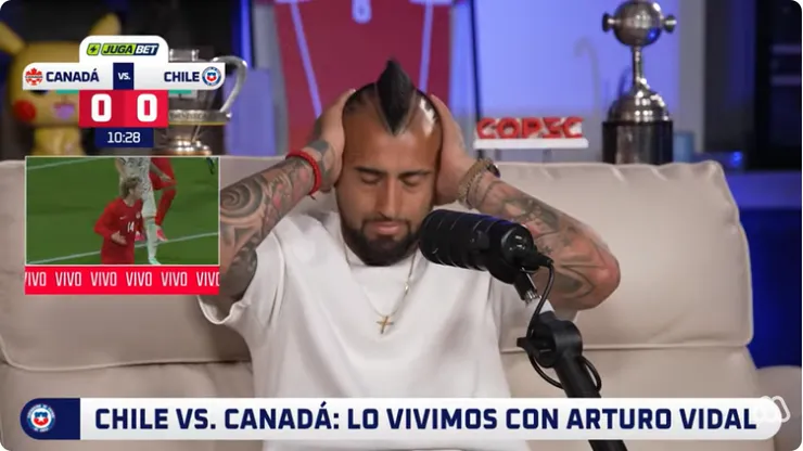 Arturo Vidal criticó a Gabriel Suazo.
