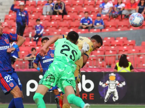 Molestia en U de Chile con Gabriel Castellón: "Falla en el gol"
