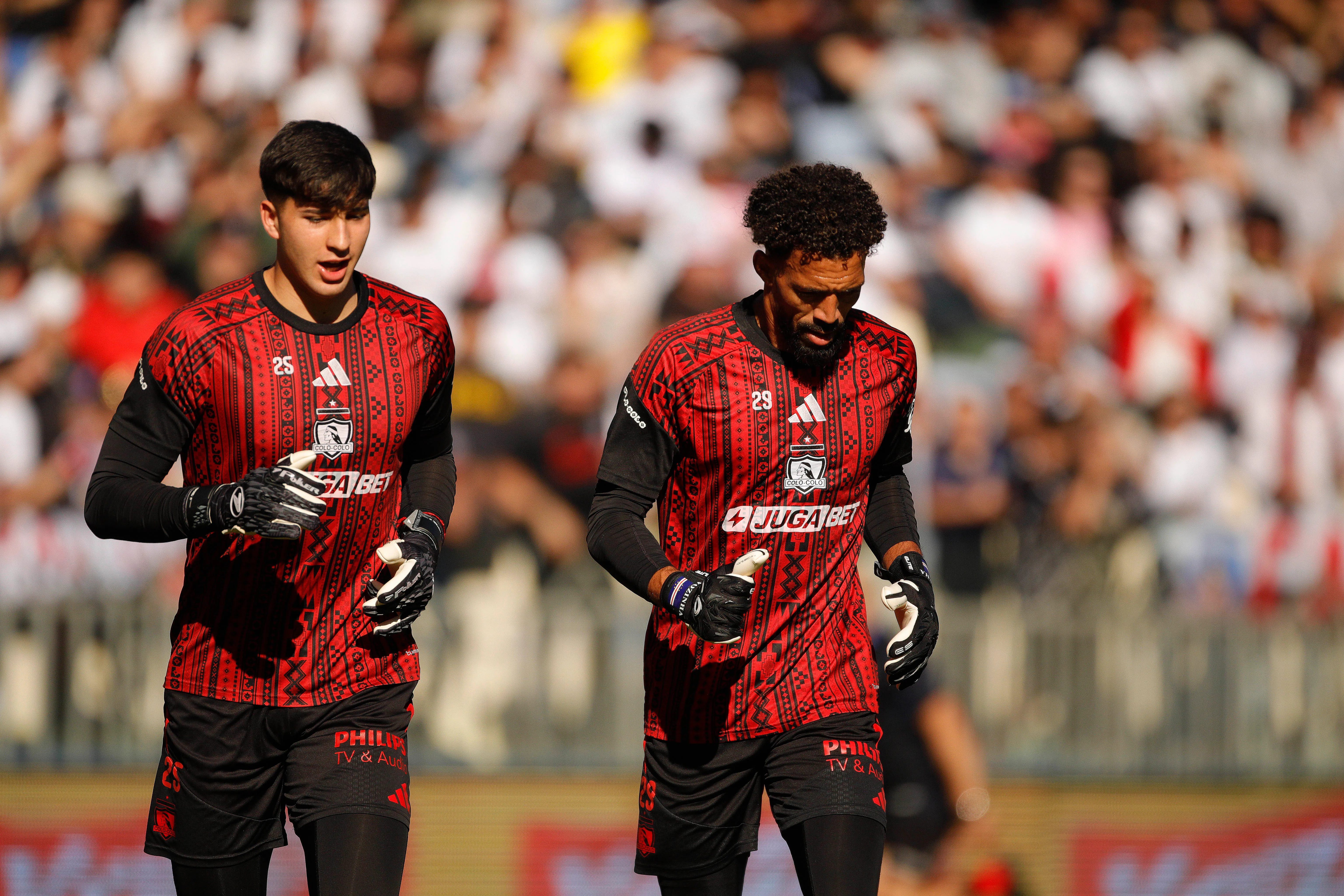 Ni Gabriel Maureira ni Vozinha estuvieron disponibles en el Cacique vs los itálicos. (Marco Vazquez/Photosport).