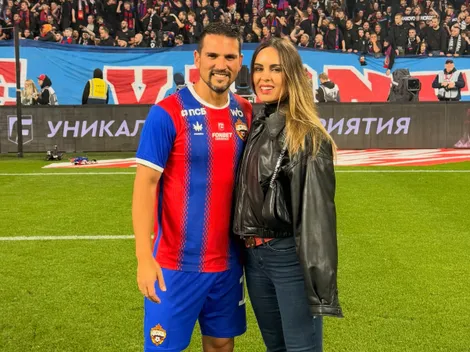 No lo olvidan: Mark González asiste a duelo de despedida en Rusia