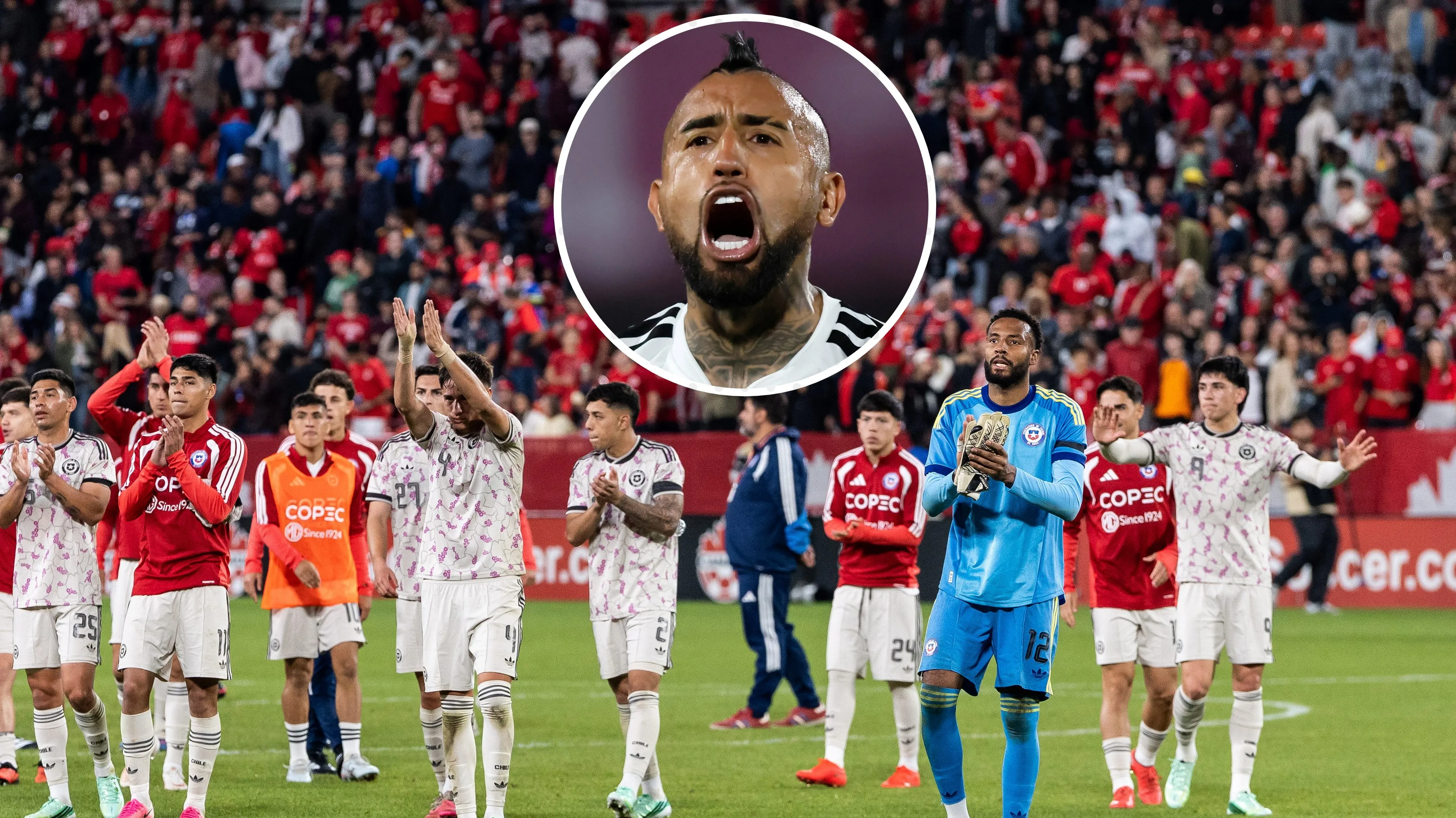 Vidal alzó la voz y se puso en modo entrenador.