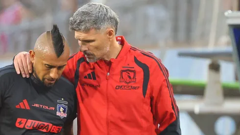 Fernando Ortiz no quiere el retiro de Vidal, pero no se animó a hablar de ambos contratos.