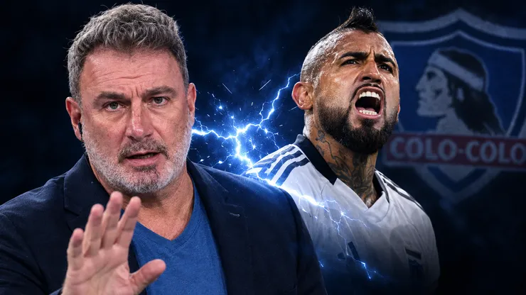 Marcelo Barticciotto avisa a Colo Colo que Vidal está "con la ametralladora prendida".