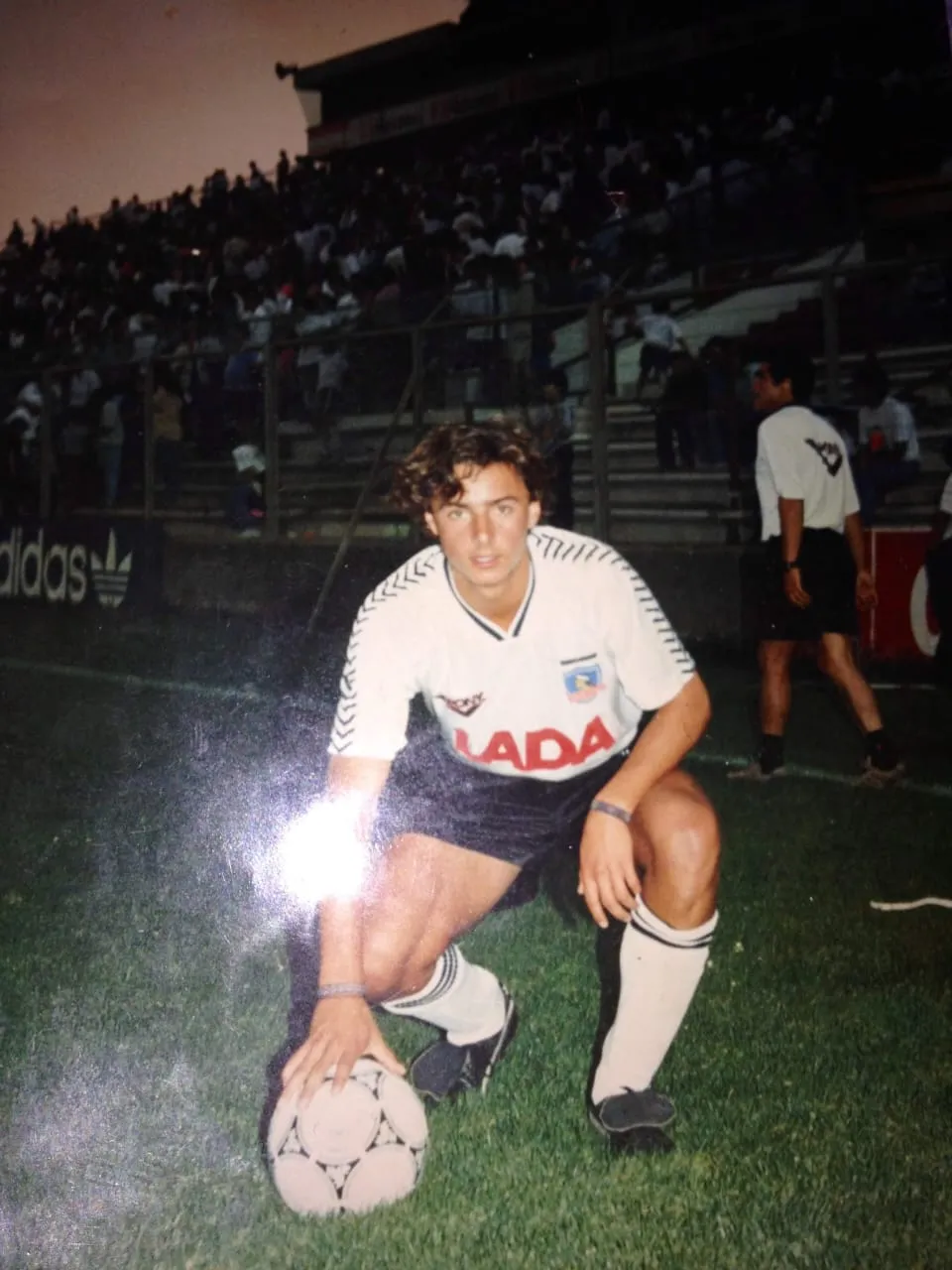 Emilio Mancilla en su época de jugador de Colo Colo. (Foto: Cedida).