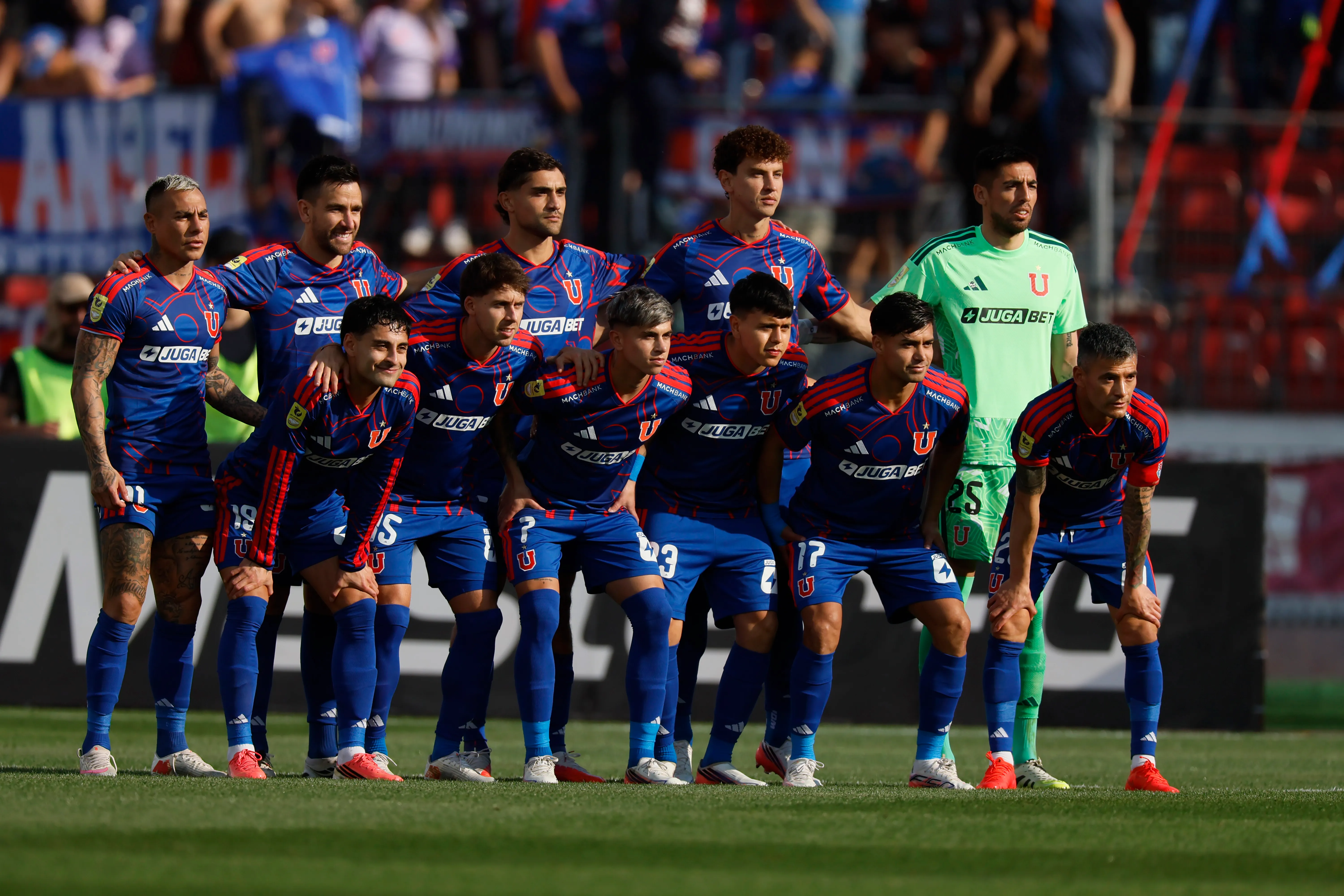 La U con problemas para recibir a Antofagasta. Foto: Andres Pina/Photosport