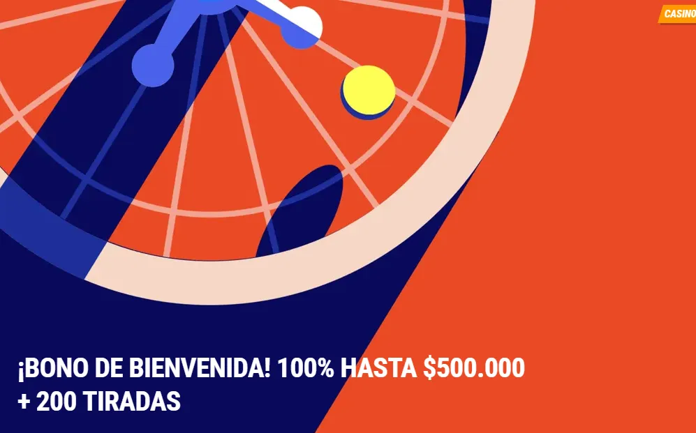 Bono de bienvenida para casino TikiTaka de $500,000 CLP