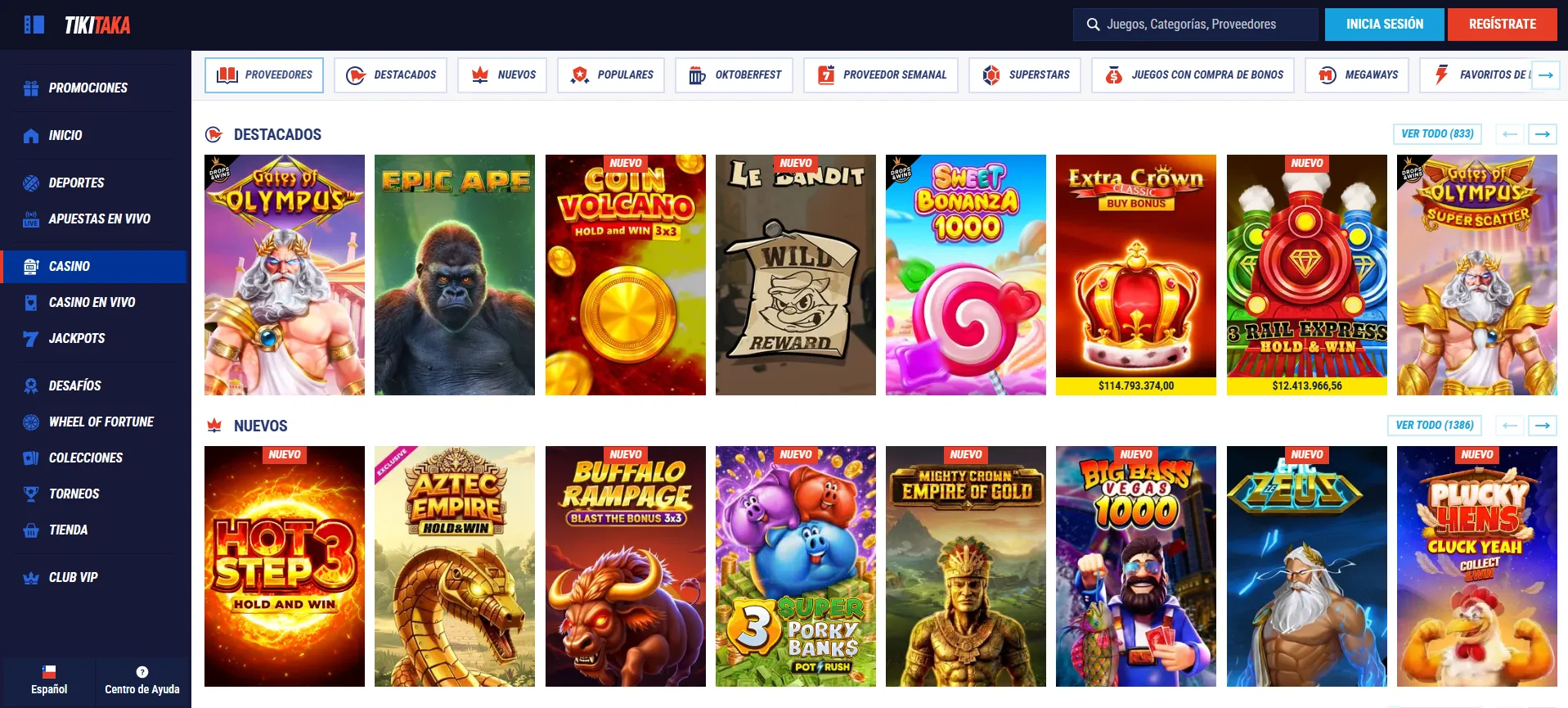 TikiTaka casino online
