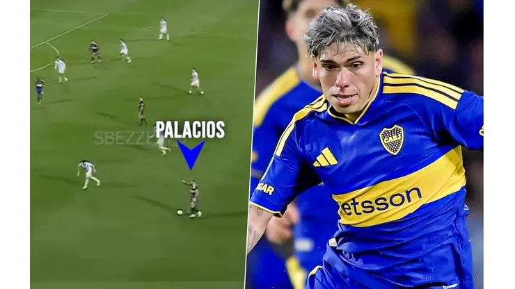 Carlos Palacios fue figura en el triunfo de Boca