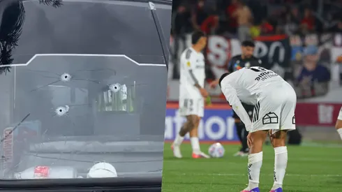Lamentable final para un hincha de los albos tras el partido.