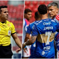 El focazo de Piero Maza a los jugadores de la U que no se vio en TV