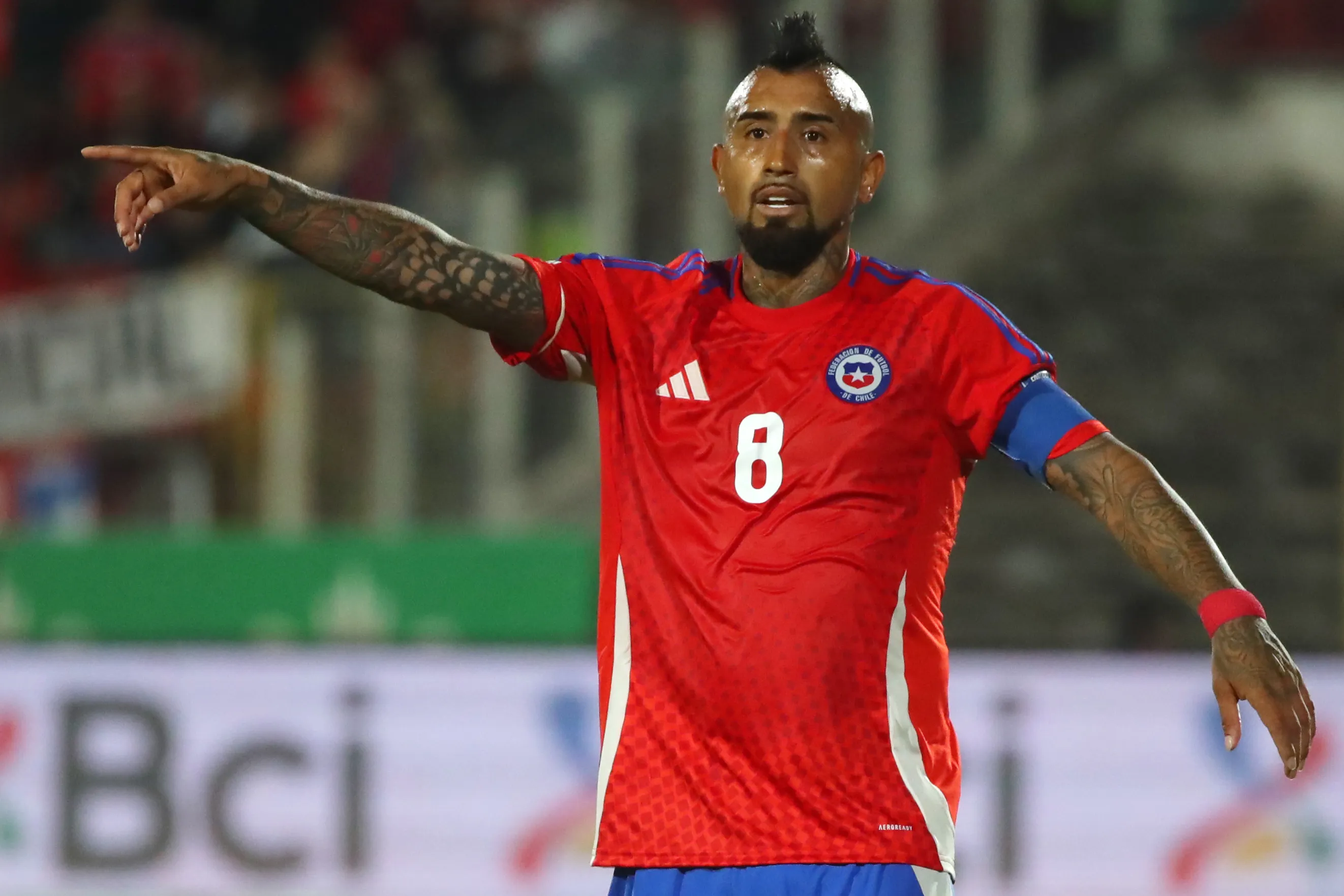 Arturo Vidal destruyó una vez más la dirección técnica de Córdova. (Jonnathan Oyarzun/Photosport).