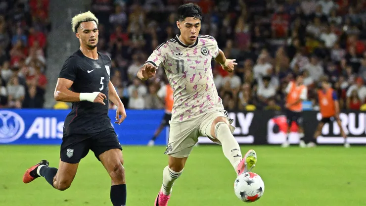 Darío Osorio sumó 90 minutos nuevamente en la Roja y subió su nivel ante EE.UU.