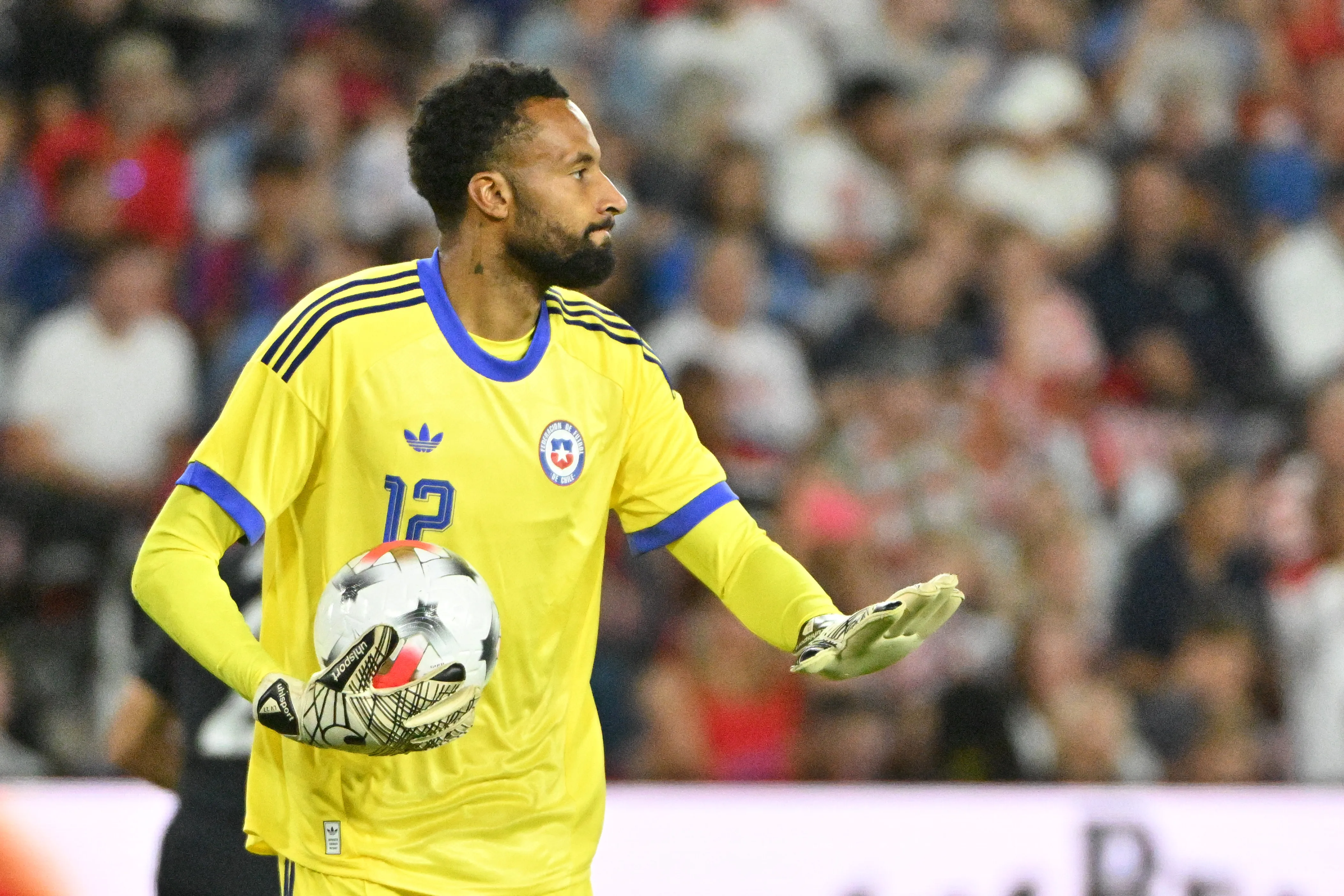 Lawrence Vigouroux en acción frente a Estados Unidos. (Jeff Lee/Photosport).