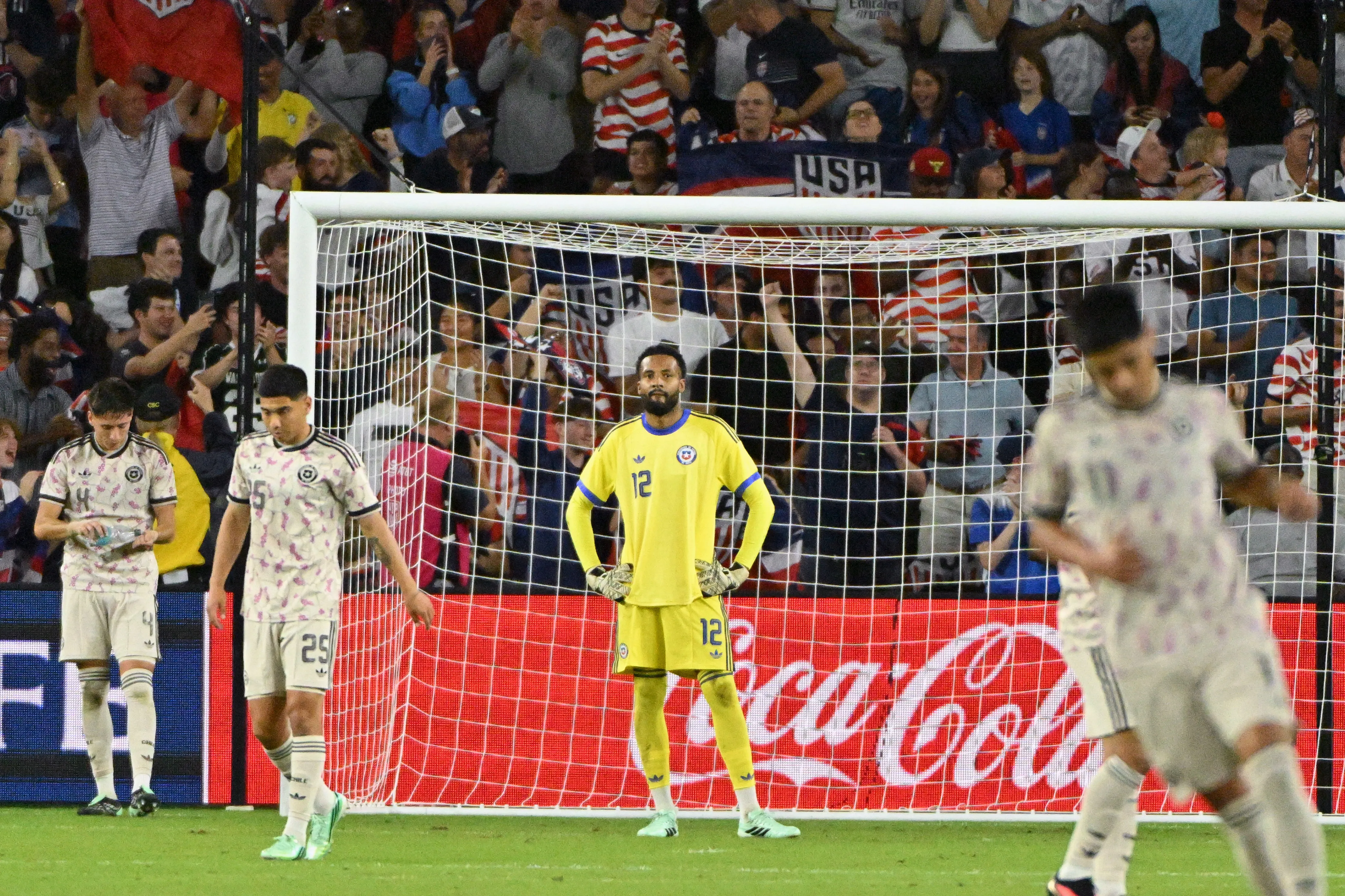 Lawrence Vigouroux fue destacado por Miguel Ángel Neira a pesar de recibir cuatro goles. (Jeff Lee/Photosport).
