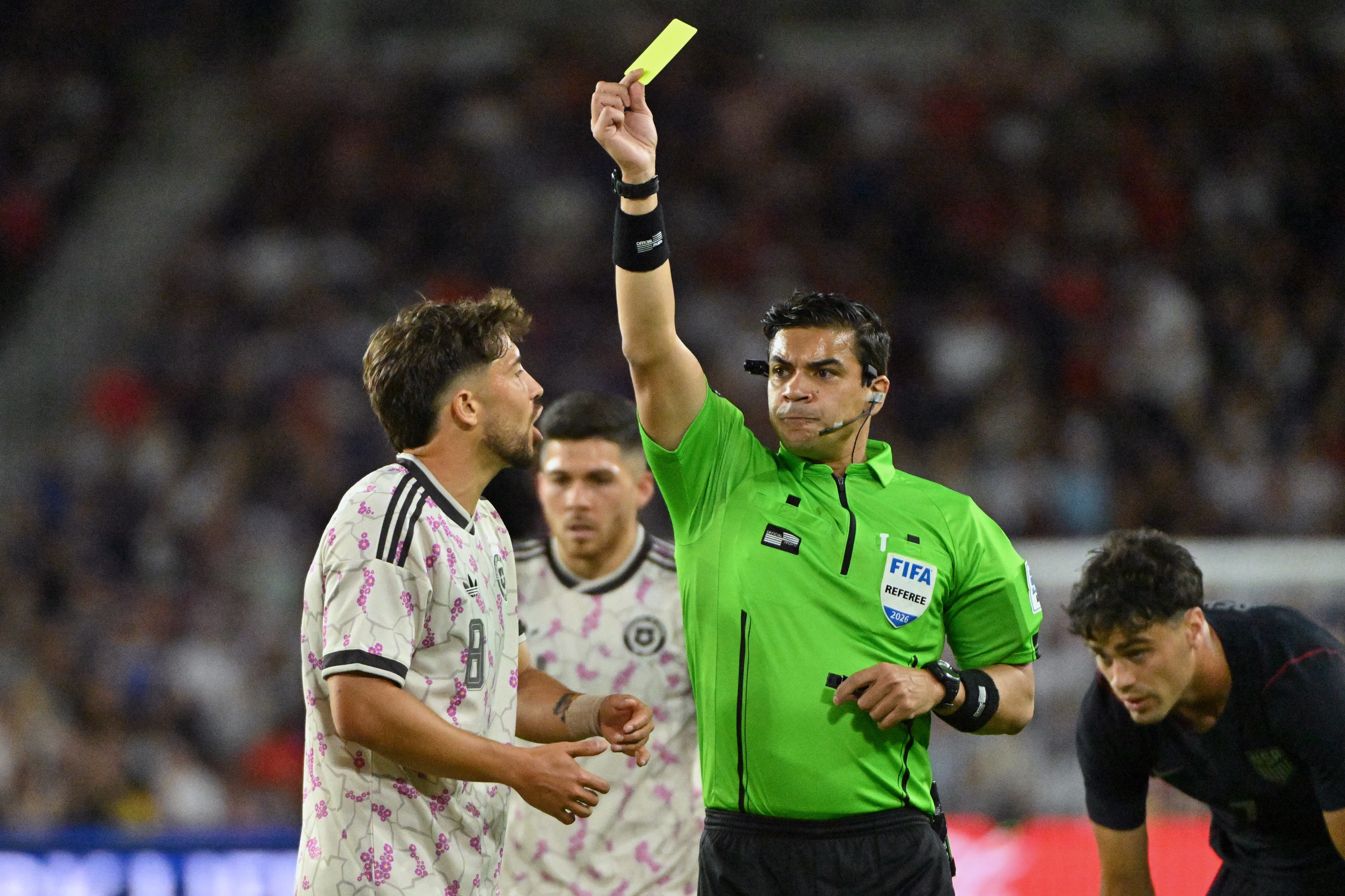 Felipe Loyola se fue amonestado ante Estados Unidos y jugó 70 minutos en la caída por 4-2.