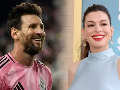 La historia de Messi y el hijo de Anne Hathaway