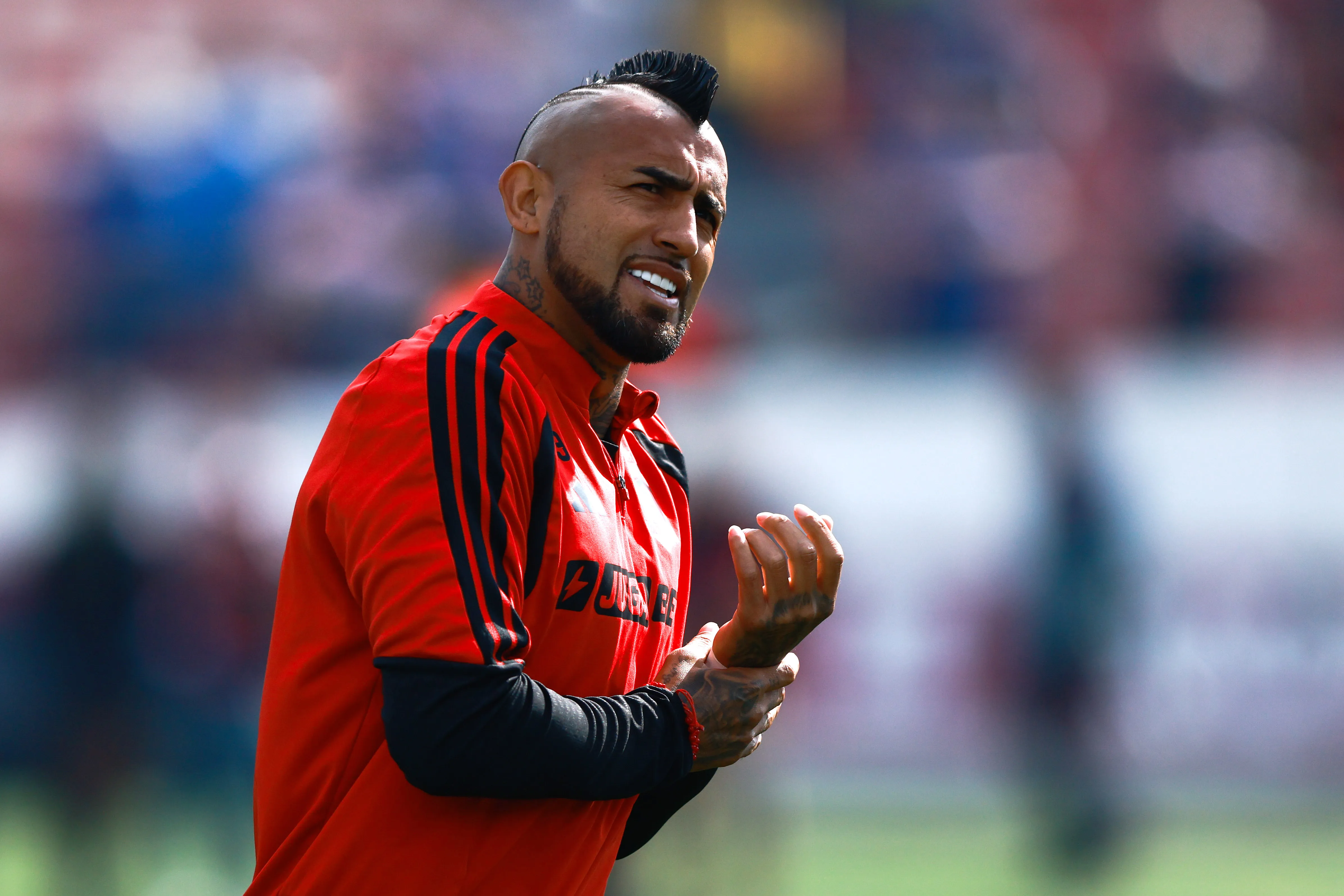 Arturo Vidal dejó en claro que todavía ver bastante fútbol para seguir aprendiendo. | Foto: Photosport.