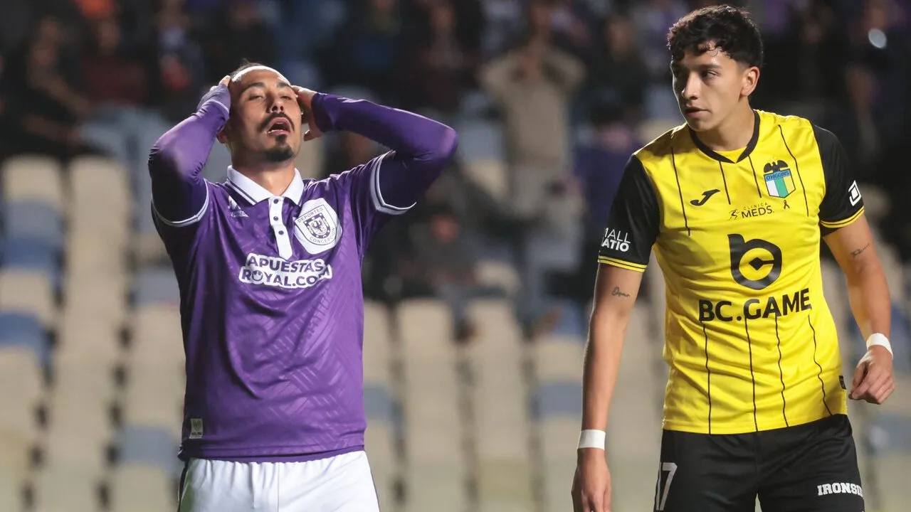 Concepción no pudo anotar ante O’Higgins. Foto: Photosport