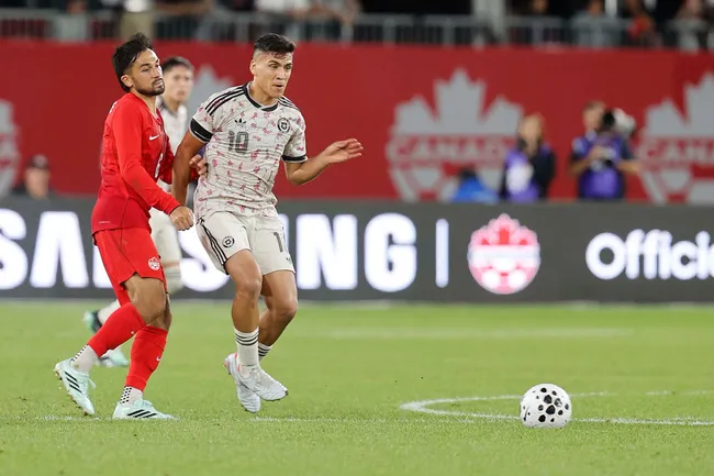 Marcelino Núñez sumaba solo 51 minutos de acción con la selección chilena en esta gira. | Foto: ANFP.