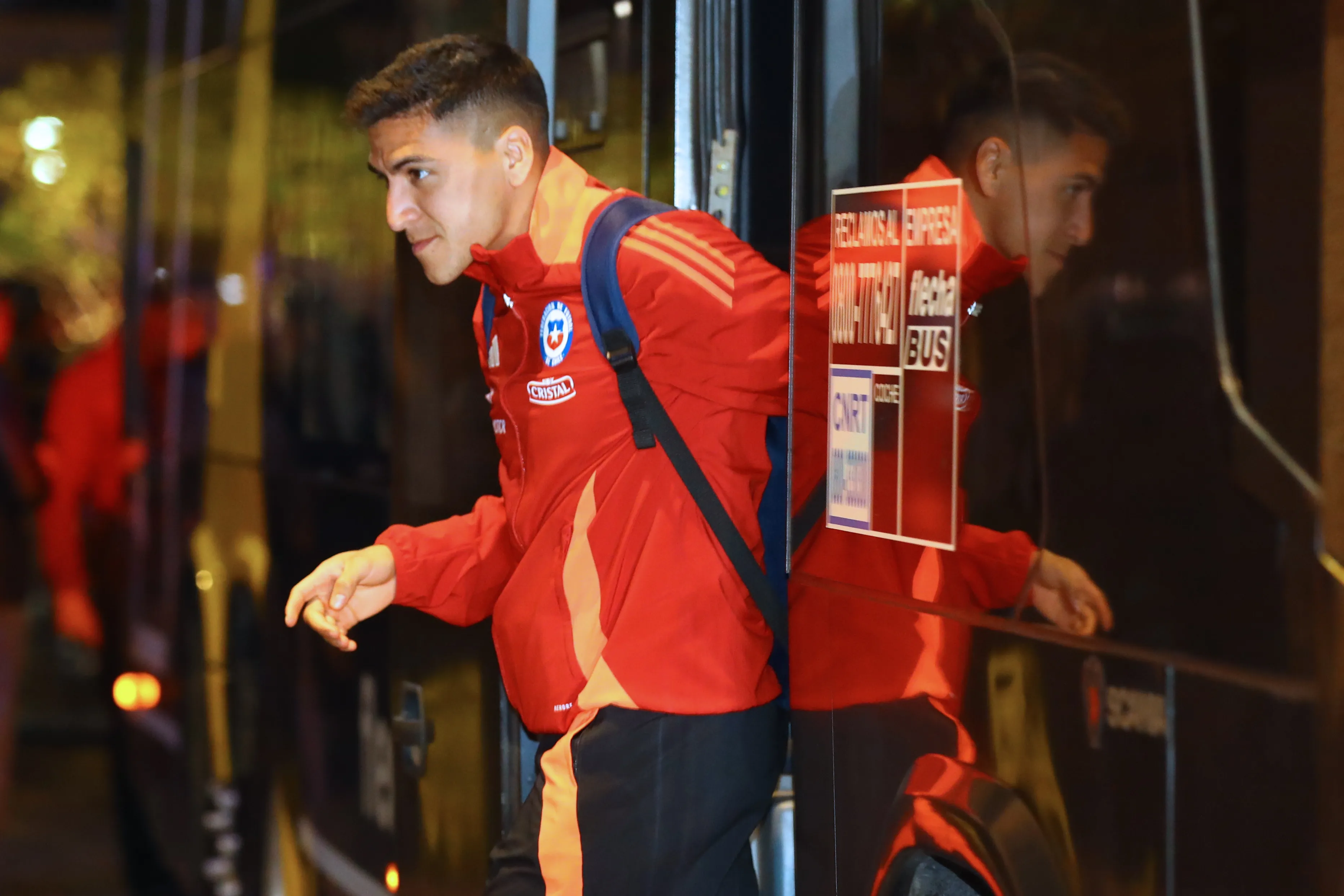 Marcelino Núñez pidió salir de la Roja por motivos personales y no estará ante México. (Alejandro Pagni/Photosport).