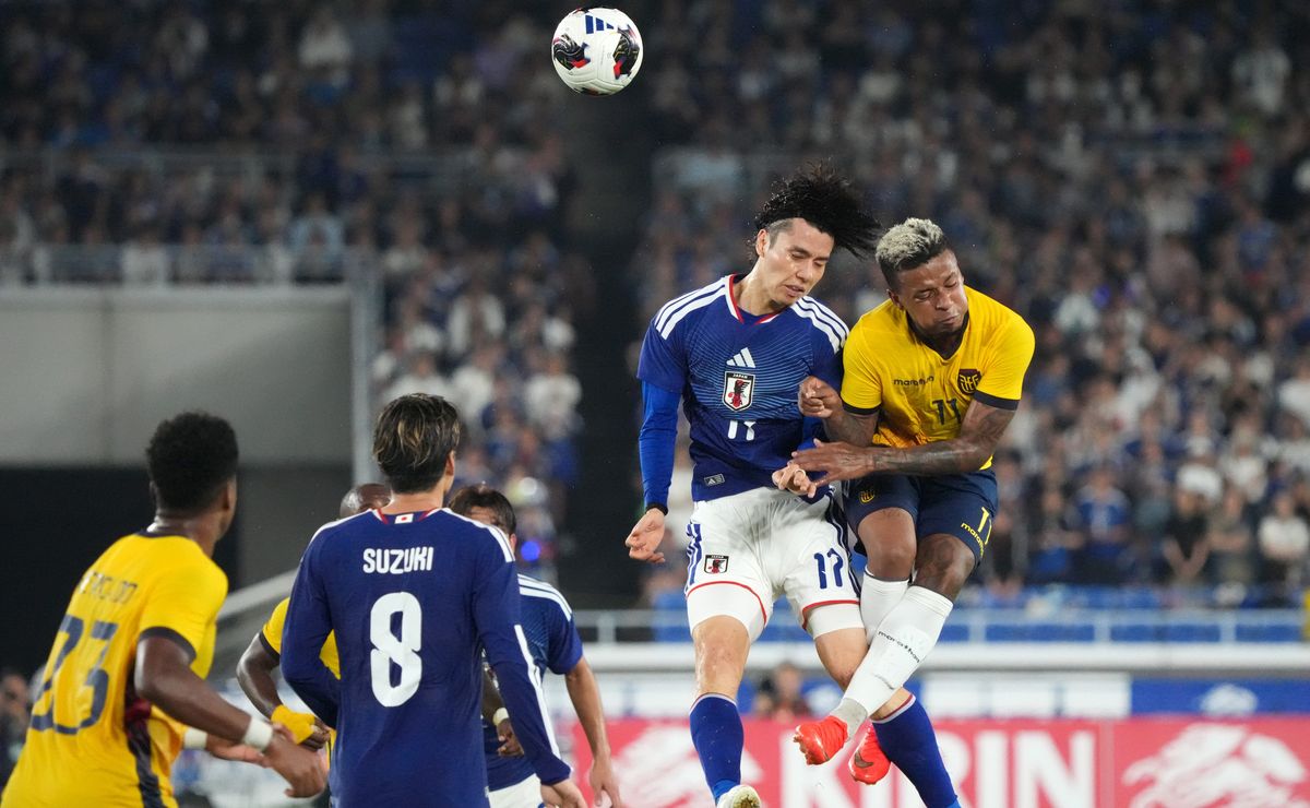 Ecuador sigue a la baja de la mano de Marcelo Gallardo y ahora pierde con Japón