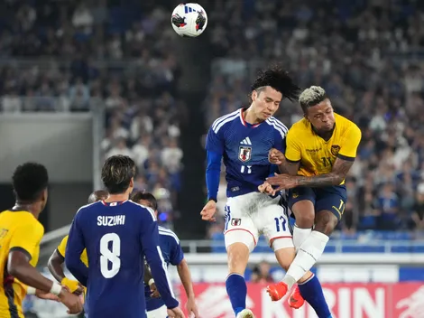 Ecuador no despega con DT que quería la Roja y ahora pierde ante Japón