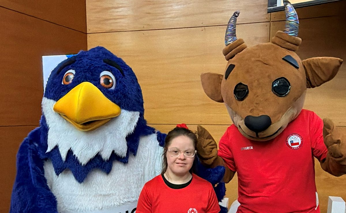 La mascota de las Olimpiadas Especiales Santiago 2027 ya se aproxima