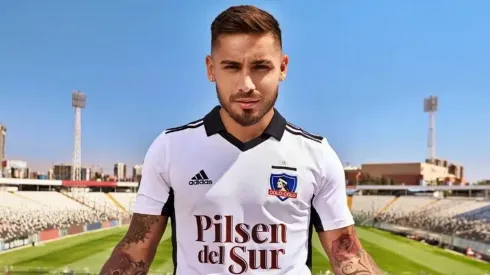Bolados ha modelado varias camisetas de Colo Colo.