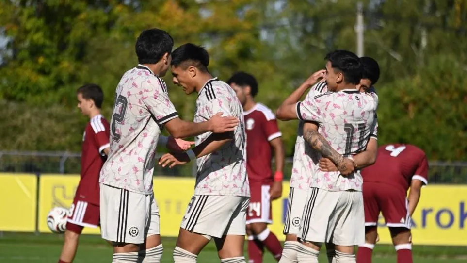 La Roja Sub 17 venció 3-0 a Catar con goles de Pérez, Oróstica y Raipán.
