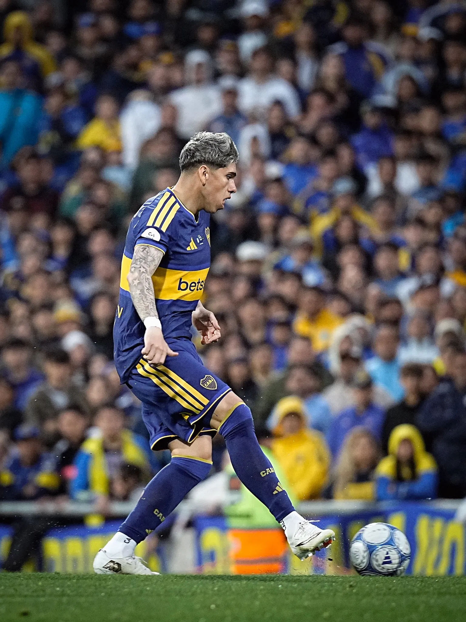 Carlos Palacios suma confianza en Argentina. Foto: Boca Juniors