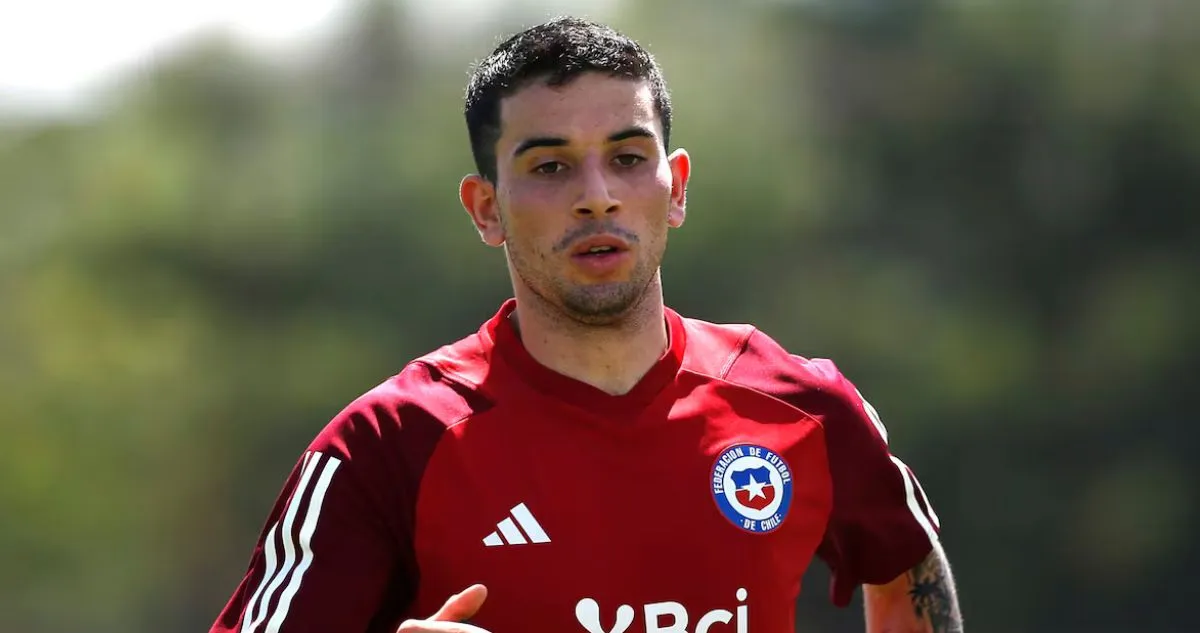 Lautaro Pastrán tuvo un paso por la selección chilena Sub 23 en el 2022. | Foto: La Roja.