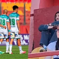 Castellón asiste como un hincha más a ver la derrota de Wanderers