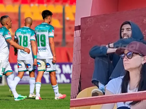 Castellón asiste como un hincha más a ver la derrota de Wanderers