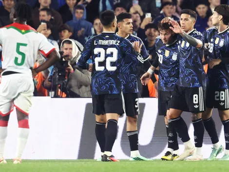 Argentina pide jugar con "rivales potentes" tras golear a Burkina-Faso