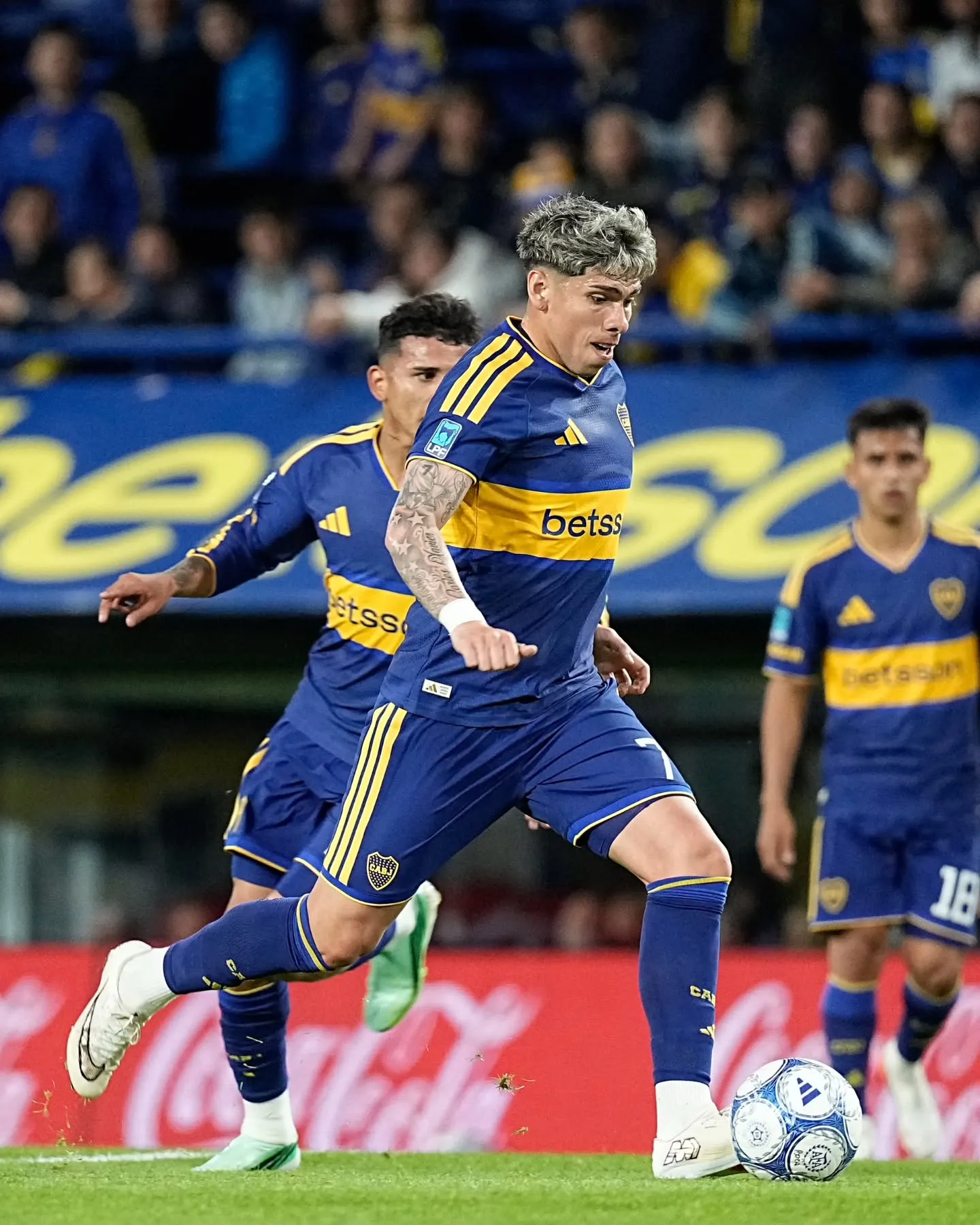 Carlos Palacios acumula buenas actuaciones en Boca. Foto: Boca Juniors.