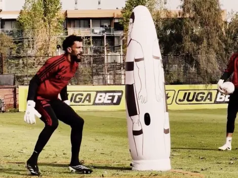 Vozinha sorprende en Colo Colo: llegó directo a entrenar al Monumental