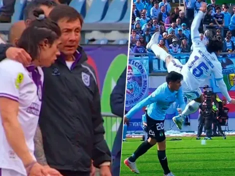 Video: Fuerte caída de Montecinos obligó su salida de Concepción