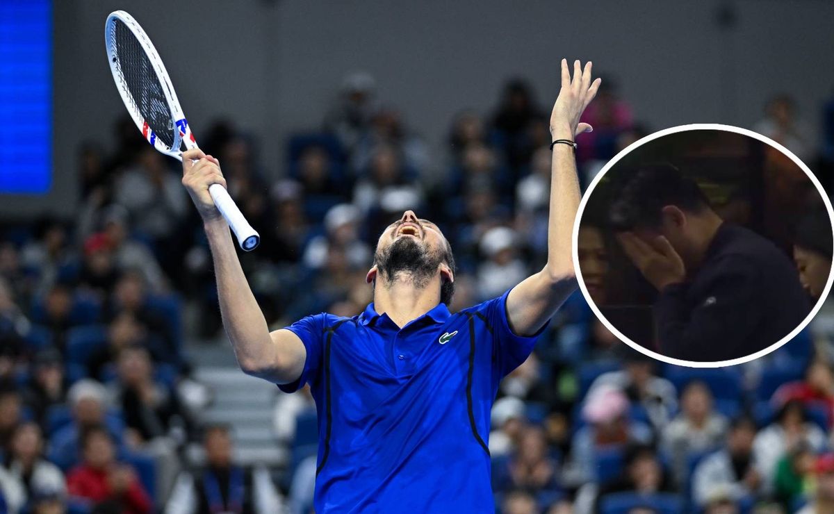 Más de 992 mil reproducciones: Daniil Medvedev sufre insólita eliminación en el ATP de Pekín
