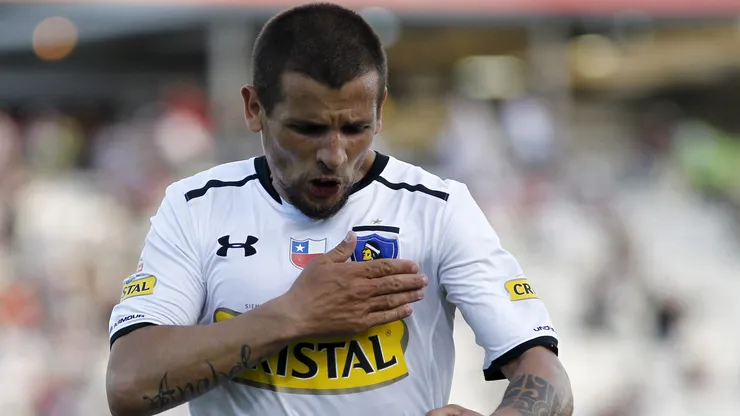 Emiliano Vecchio estuvo entre 2013 y 2015 en Colo Colo.