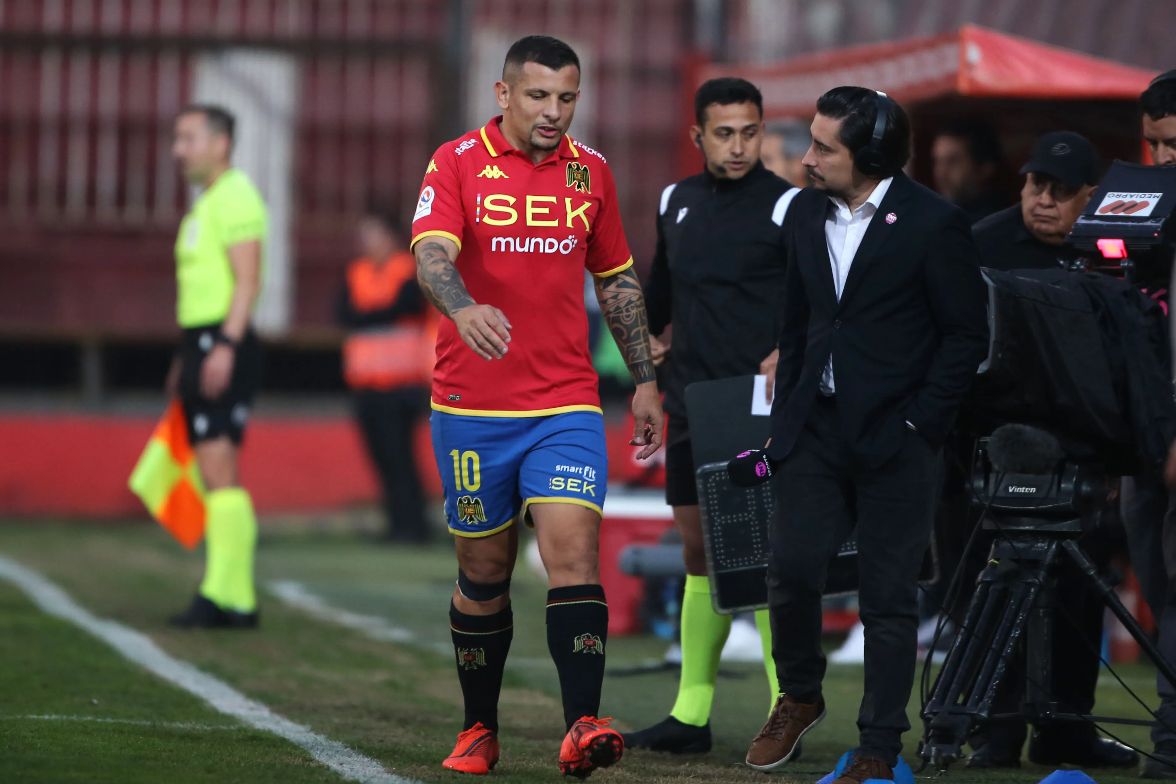 Vecchio nunca ocultó su amor por Unión Española. Imagen: Photosport
