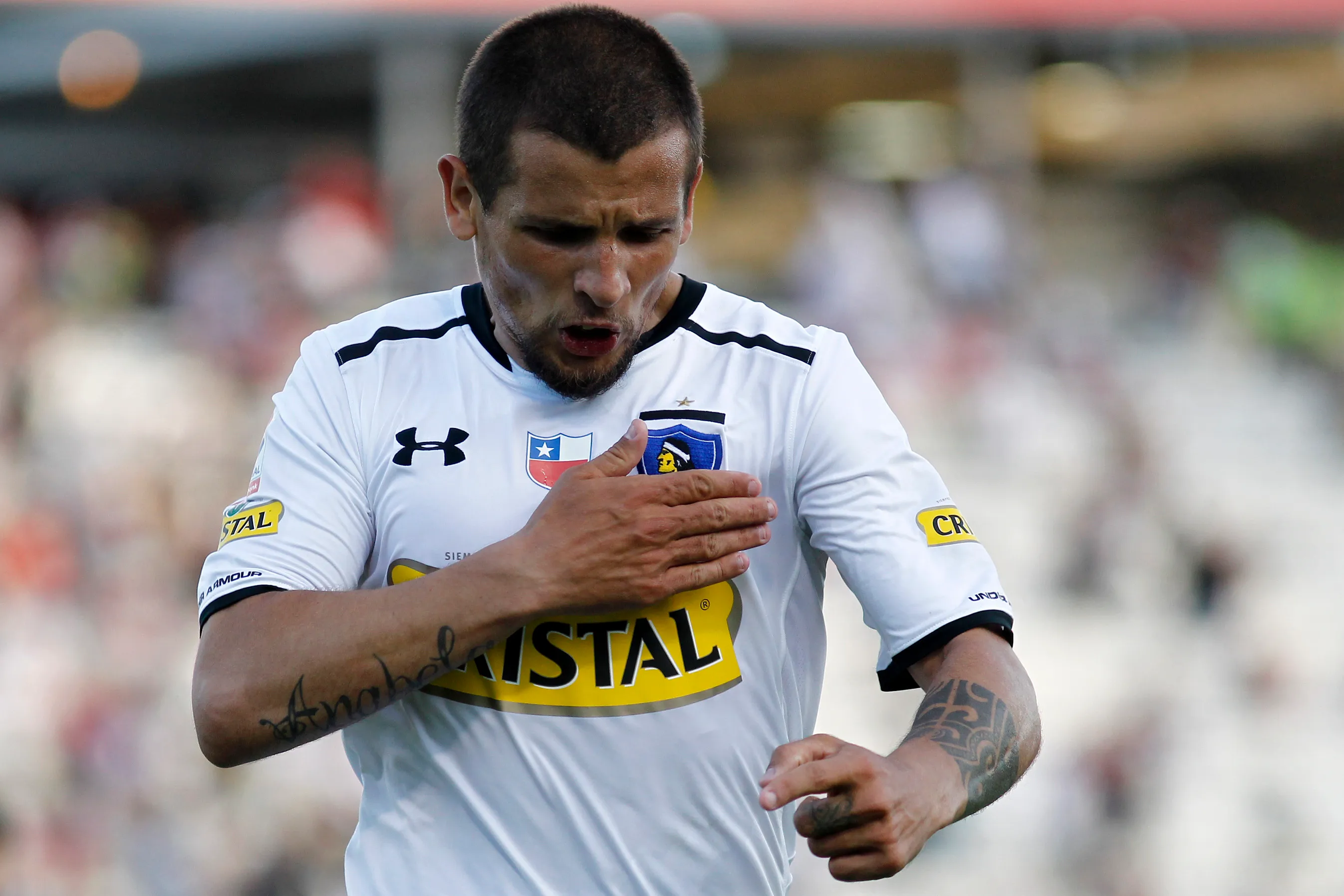 Vecchio ganó dos títulos nacionales con Colo Colo. Imagen: Photosport