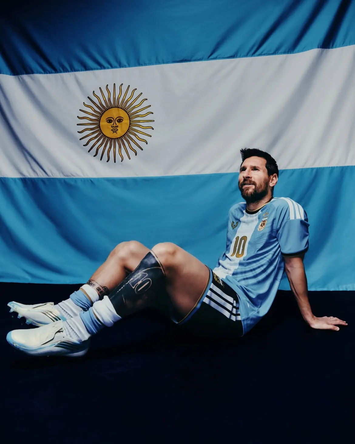 La camiseta especial del adiós de Messi.